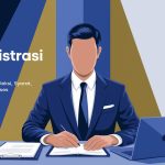 Sebuah thumbnail edukatif bertema PPPK Administrasi 2025: Panduan Lengkap Seleksi, Syarat, Jadwal, dan Tips Sukses dengan latar belakang gradient biru, emas, dan putih, memberikan kesan profesional dan kredibel. Teks utama 'PPPK Administrasi 2025' ditulis besar dengan warna putih cerah, sementara subjudul 'Panduan Lengkap Seleksi, Syarat, Jadwal, dan Tips Sukses' lebih kecil dalam warna biru tua. Di sisi kiri, ilustrasi seorang pegawai administrasi yang rapi dan profesional, duduk di meja kerja dengan laptop dan dokumen. Di sisi kanan, ikon kalender (jadwal seleksi), checklist (syarat dan formasi), serta grafik strategi sukses. Desainnya modern, informatif, dan mudah dipahami bagi calon peserta PPPK di bidang administrasi.